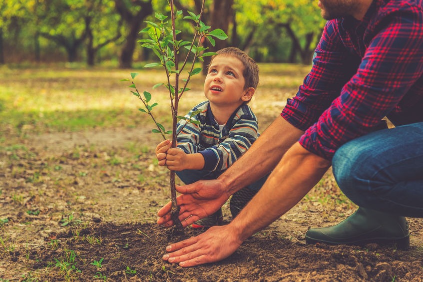 Passing sustainable practices on to your children