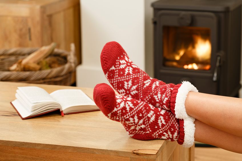 Enjoying a little winter warmth